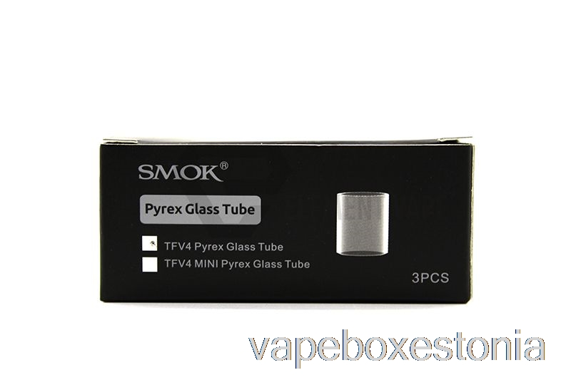 Vape Box Estonia Smok Tfv4 Paak & Mini Pyrex Klaastoru Tfv4 Paak - ühekordne Klaastoru